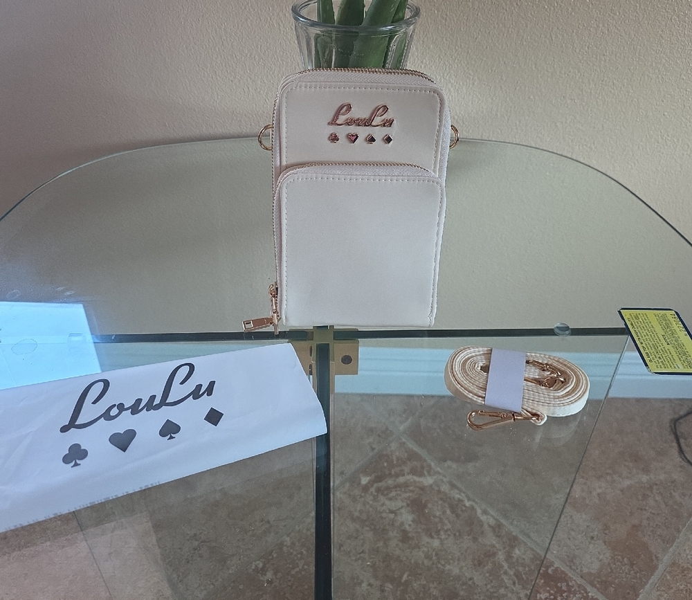 LouLu White Crossbody Bag